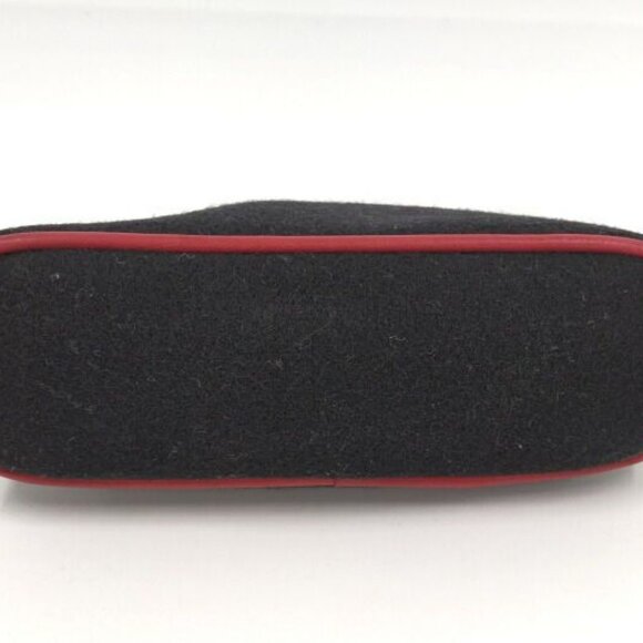 Hermes Bolide Pouch 20 Handbag Wool Black - Picture 5 of 8